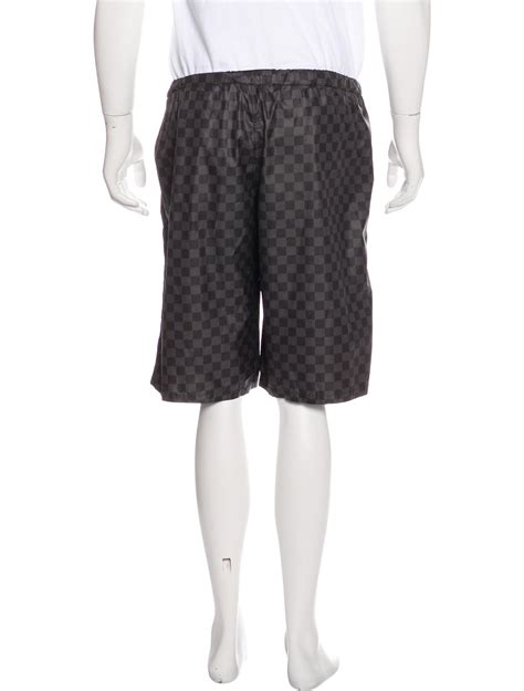 louis vuitton beach zwembroek damier|louis vuitton swim shorts.